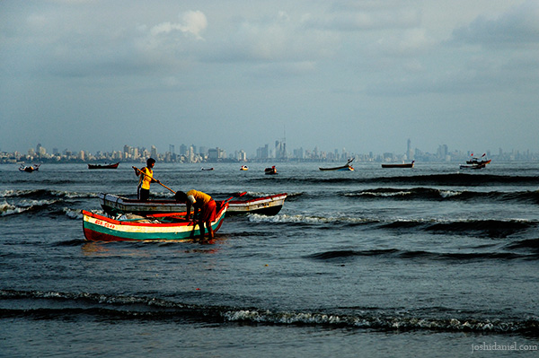 A day's end A day's end for fishermen at Versova in Mumbai, India