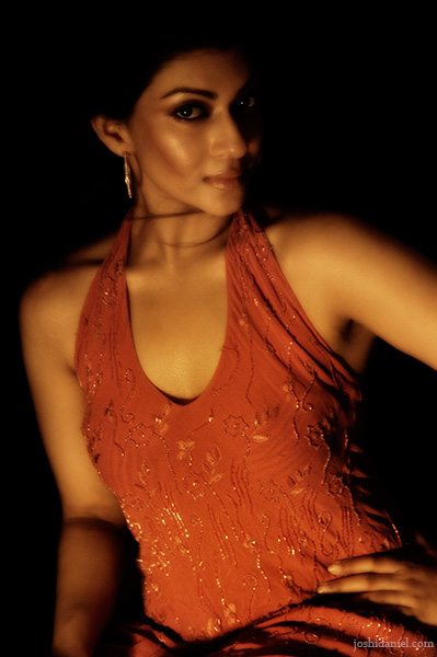 Fashion portrait of female model Deepthi Varghese