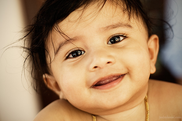 Beaming smile Portrait of Rishi S Menon with a beaming smile