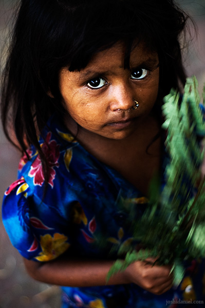 In her own world Portrait of a cute girl from Parel, Mumbai