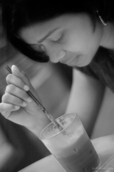 Lost in thought Lost in thought black and white portrait of Azhath Rushdy