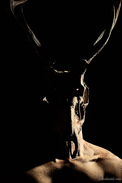 Devilish self-portrait of joshi daniel