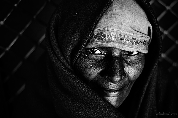 Portrait of a lady from Jodhpur in Rajasthan