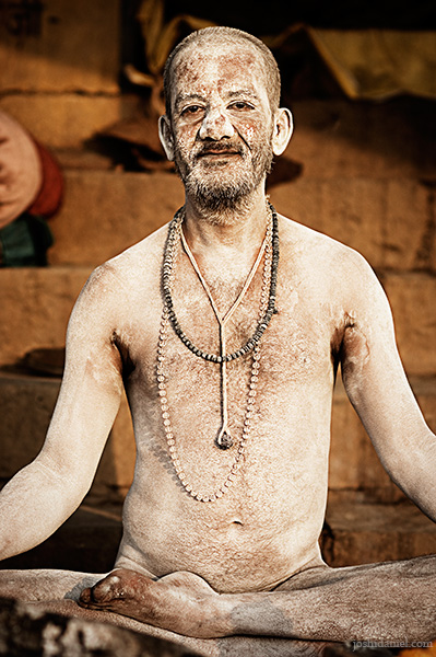 Portrait of a Sadhu from Varanasi
