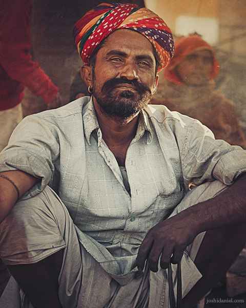 A Rajasthani blacksmith in Jaisalmer